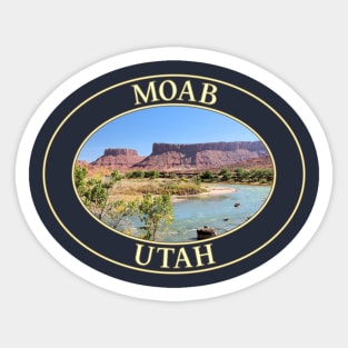Colorado River in Moab, Utah Sticker
